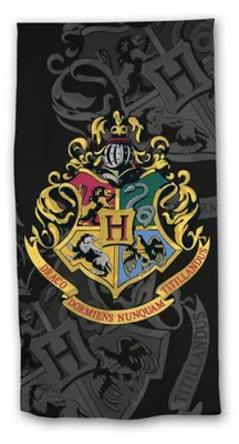 Produktbild von Harry Potter Badetuch Strandtuch XXL Badehandtuch Strandlaken 70 x 140 cm Baumwolle