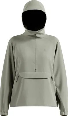 Produktbild von Winddichter Zeroweight Pro Warm Langlaufanorak, Damen - Odlo, Farbe:10876 shadow, Größe:S