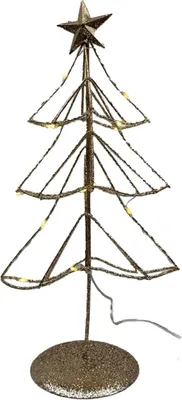 Immagine prodotto di Albero con stella LED oro 30 cm Prodex X107040