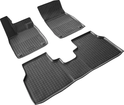 Obrázek produktu pro 3D gumové rohože vhodné pro VW ID.5 | rok výroby od 2022> | přesně padnoucí s okrajem