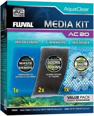Produktbild von Fluval AC20 FILTER Wartungsladeset