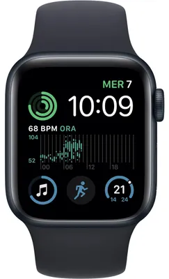 Produktbild von Apple Watch SE (2. Gen) 40mm Midnight Alu A2722 Midnight Sport Band GPS Neuwertig