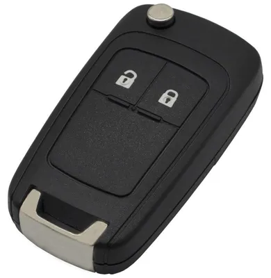 Produktbild von Techstar®-Autoschlüsselgehäuse, kompatibel mit Opel, Chevrolet, Vauxhall, 2 Tasten