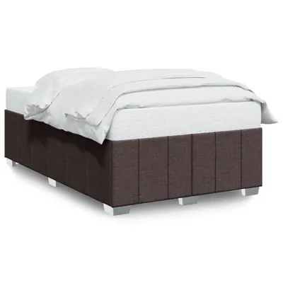Obrázok produktu pre Posteľ bez matraca tmavohnedá 120x200 cm látka