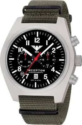 Produktbild von KHS - Armbanduhr - Herren - Chronograph - Inceptor Steel - KHS.INCSC.NSGO