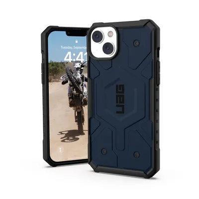 Zdjęcie produktu dla pokrowiec na iPhone 14 Plus - Plastik - UAG Hard Case, Backcover - Niebieski