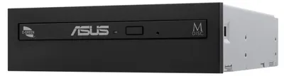 Produktbild von ASUS DRW-08D6MT (OEM), Schwarz, Ablage, Horizontal, Desktop, DVD±RW, SATA