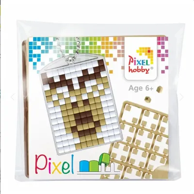 Produktbild von PRACHT Pixel Schlüsselanhänger Rentier