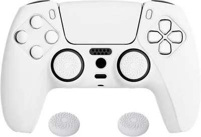 Produktbild von Silikon Schutzcover weich weiß für Controller mit Griff