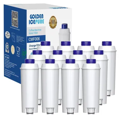 Produktbild von Wasserfilter Kaffeevollautomat Kompatibel mit DeLonghi DLSC002, SER3017, 12 Stück