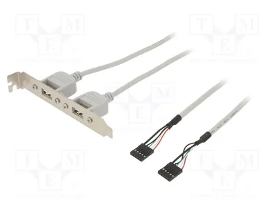 Zdjęcie produktu dla 1 x Adapter 1m AK674: Kabel USB i adapter do gniazda