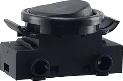 Produktbild von Wippenschalter für Lampe Wippschalter 2A 250V Passt als Ersatzschalter für die Unterbau Küchenleuchten, Wohnmobil usw., Farbe Schwarz