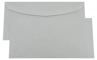 Image de Enveloppe pour courrier, format 114 x 229 mm, adhésive à l'eau, blanche, sans bois, grammage 75 g, avec impression de chiffres à l'intérieur