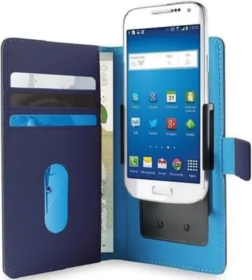 Zdjęcie produktu dla PURO UNIWALLET3BLUEXL, Folio, Dowolna marka, 12,9 cm (5.1"), Niebieski