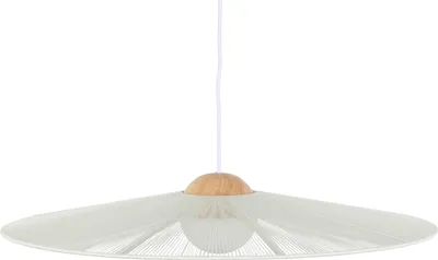 Produktbild von Zuiver Hängelampe Belle S Beige | Design-Leuchte mit Seil-Schirm