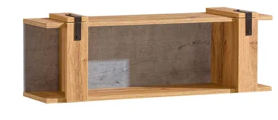 Zdjęcie produktu dla Szafka wisząca LOFTER LO8 Regał Nowoczesny Dąb Wotan Styl LOFT Industrialny