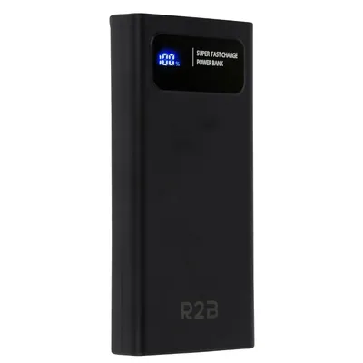 Produktbild von R2B Powerbank 20000 mAh, Power bank Schnelllade 22,5W USB-C PD3.0 & QC4.0 Tragbarer Externer HandyAkkus mit LED Display, iPhone und Samsung