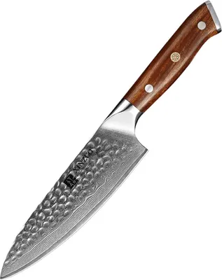 Produktbild von XinZuo - Damast Kochmesser 6,5 Zoll - B13D Yu Serie