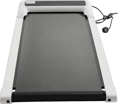 Image de Tapis roulant électrique, inclinaison réglable, capacité de charge 100 kg, blanc