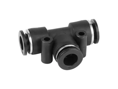 Zdjęcie produktu dla Szybkozłączka pneumatyczna trójnik, 10 mm, 5 szt.