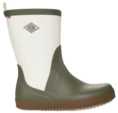 Produktbild von Viking Herren Seilas Heritage Gummistiefel Olive/Brown 41