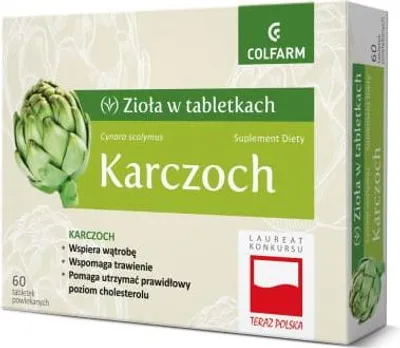 Produktbild von Artischocke Forte Leberverdauung Colfarm 60 Tab.