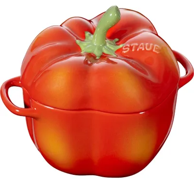 Image de STAUB Cocotte Poivre Orange-Rouge 11 cm