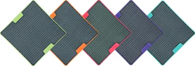 Produktbild von LickiMat Soother Tuff Leckmatte für Katze - 20 x 20cm, Farbe:grün