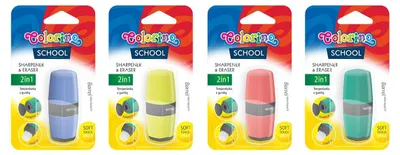 Immagine prodotto di Colorino School Temperino 2 in 1 con gomma