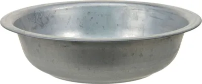 Produktbild von Schale Metall Zink div. Gr. Ø29,5-52cm wählbar Pflanzschale Blumenschale Wanne Ø31.5x8.5cm