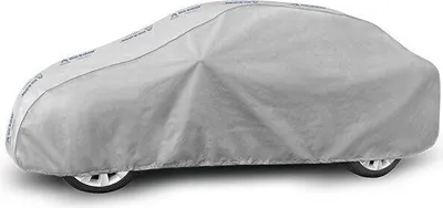 Produktbild von KEGEL Autoabdeckung Schutzhülle Grau UV-beständig Winter Sommer wasserdicht Allwetter Innenbereich Außenbereich 425-470cm 148cm 126-136cm L