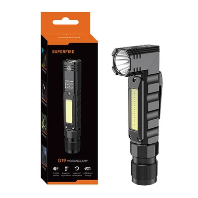Immagine prodotto di Multifunction flashlight Superfire G19, 200lm, USB