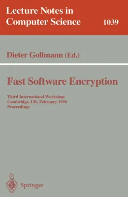 Produktbild von Fast Software Encryption