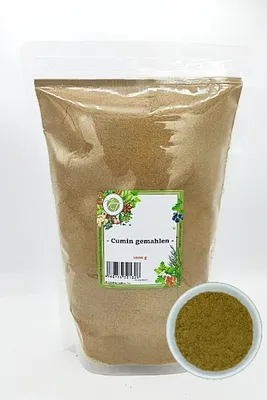 Produktbild von K T 1000 g / 1 Kg Cumin gemahlen Kreuzkümmel gemahlen Cuminpulver - 1A Qualität