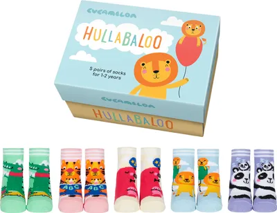 Produktbild von Hullabaloo Tiere Cucamelon Socken für Kleinkinder (5 Paar)