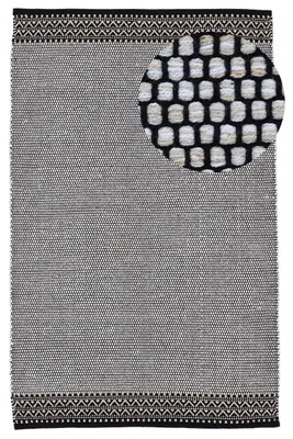 Produktbild von Baumwollteppich Kelim Mia Beige 200x290 cm | Moderner Teppich für Wohn- und Schlafzimmer