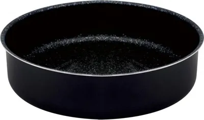 Obrázek produktu pro Plech na pečení Oliver Voltz OV51222N28, 28 cm, mramorový povlak, kulatý, černý