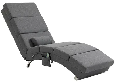 Produktbild von HOMCOM Bodenstuhl, Massagesessel Liegesessel für Zuhause oder Büro