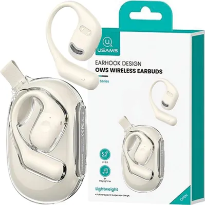 Immagine prodotto di Usams Cuffie Bluetooth 5.3 G26 Owsband Wireless Bianco/Bianco Bhuug02