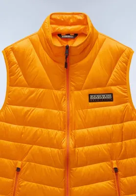 Produktbild von Orangefarbene Ringelblumenweste für Herren Napapijri Aerons V 3-S