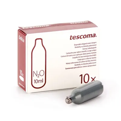 Obrázek produktu pro Tescoma Bombičky na šlehačku jednorázové DELÍCIA, 10 ks