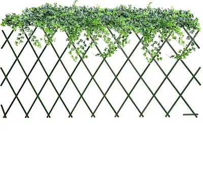 Image de Support végétal pliable pour plantes grimpantes - stable et vert
