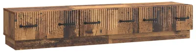 Image de Meuble TV Bois ancien 147 x 34,5 x 27 cm Bois d'ingénierie