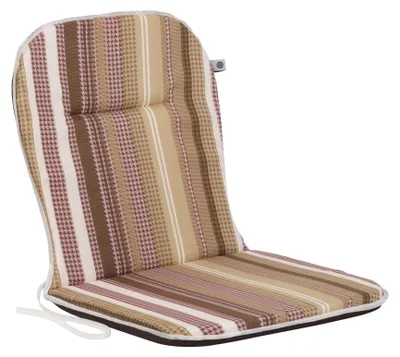 Imagen del producto de Cojines para sillas con respaldo bajo, de 80 x 43 cm, con doble cara, cojines para asiento de sillas