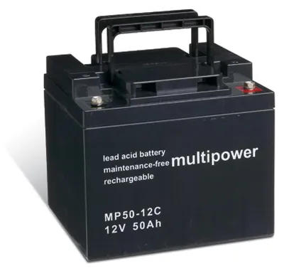 Image de Powery batterie au plomb (multipower) MP50-12C pour applications cycliques
