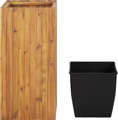 Immagine prodotto di Letto rialzato da giardino 43,5 x 43,5 x 90 cm in legno massiccio di acacia