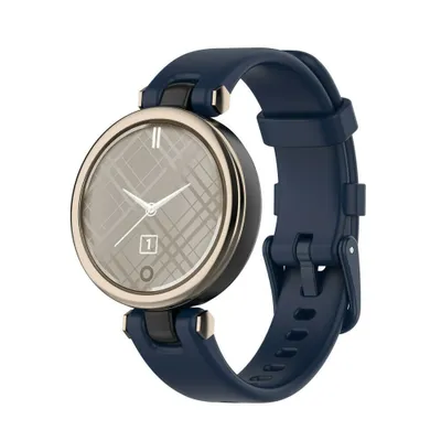 Produktbild von Strap-it Garmin Lily Armband Silikon (Dunkelblau)