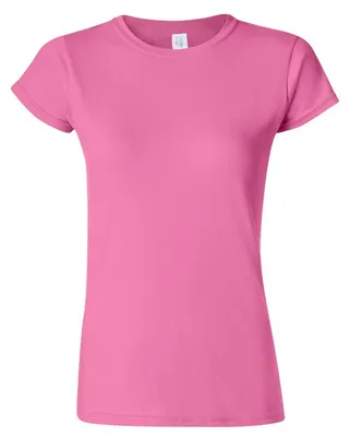 Produktbild von Gildan Damen Soft Style Kurzarm T-Shirt FK395 (S) (Rosa)