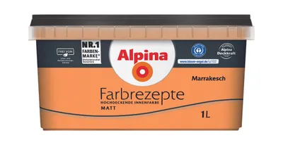 Produktbild von Alpina Farbrezepte Marrakesch matt 1 Liter