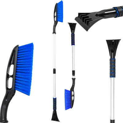 Productafbeelding van CARDOS sneeuwschuiver met uitschuifbare steel, 93-130 cm